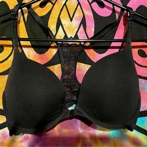 Victoria secret lace back push up 32